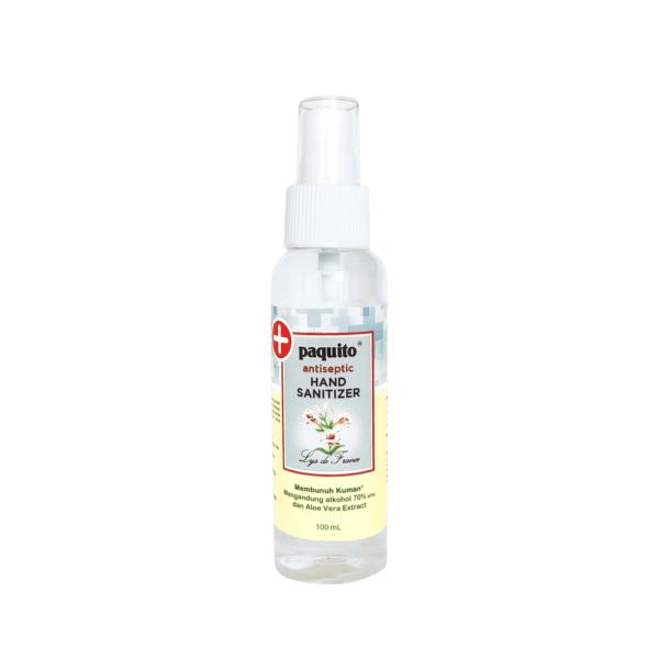 Paquito Antiseptic Alcohol Hand Sanitizer Spray Lys de France