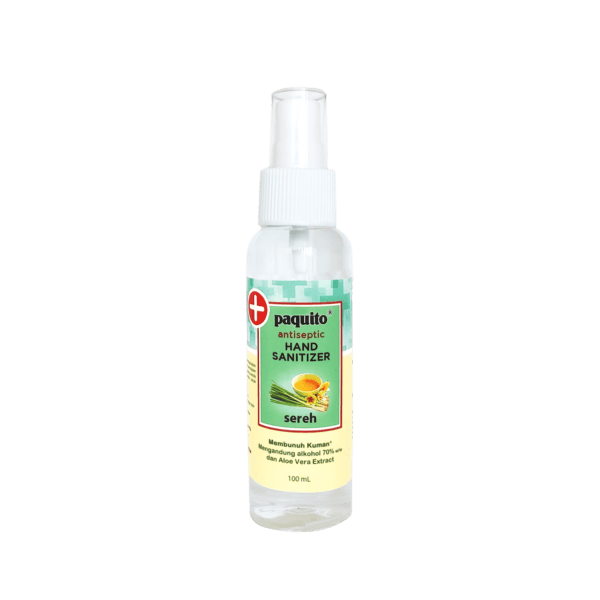 Paquito Antiseptic Hand Sanitizer Spray Sereh