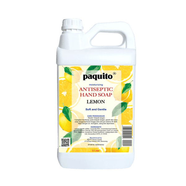 Paquito Antiseptic Hand Soap  Lemon & Citronella Blossom - Image 3