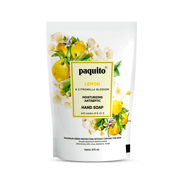 Paquito Antiseptic Hand Soap  Lemon & Citronella Blossom