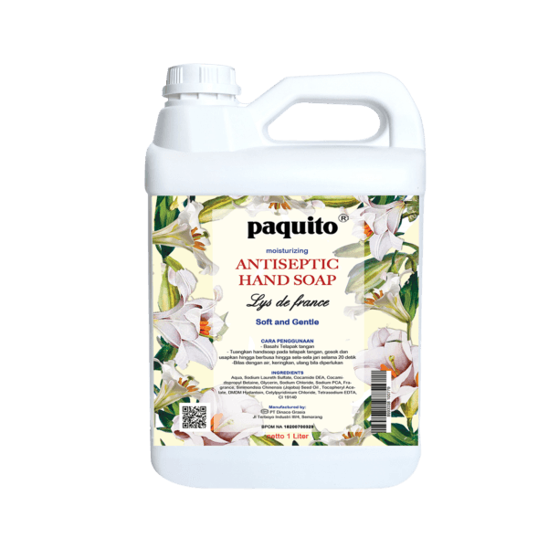 Paquito Handsoap Soap Antiseptic Lys de France - Image 3