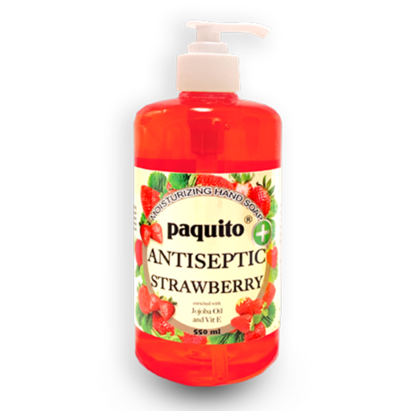 Paquito Antiseptic Hand Soap Strawberry Peony & Sakura - Image 2
