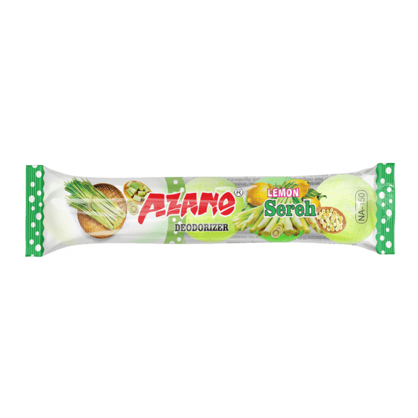 Azano Lemon Sereh Kamper Toilet - 200 gr