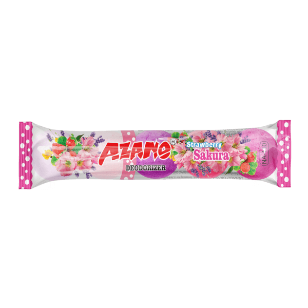 Azano Strawberry Sakura Kamper Toilet - 200 gr