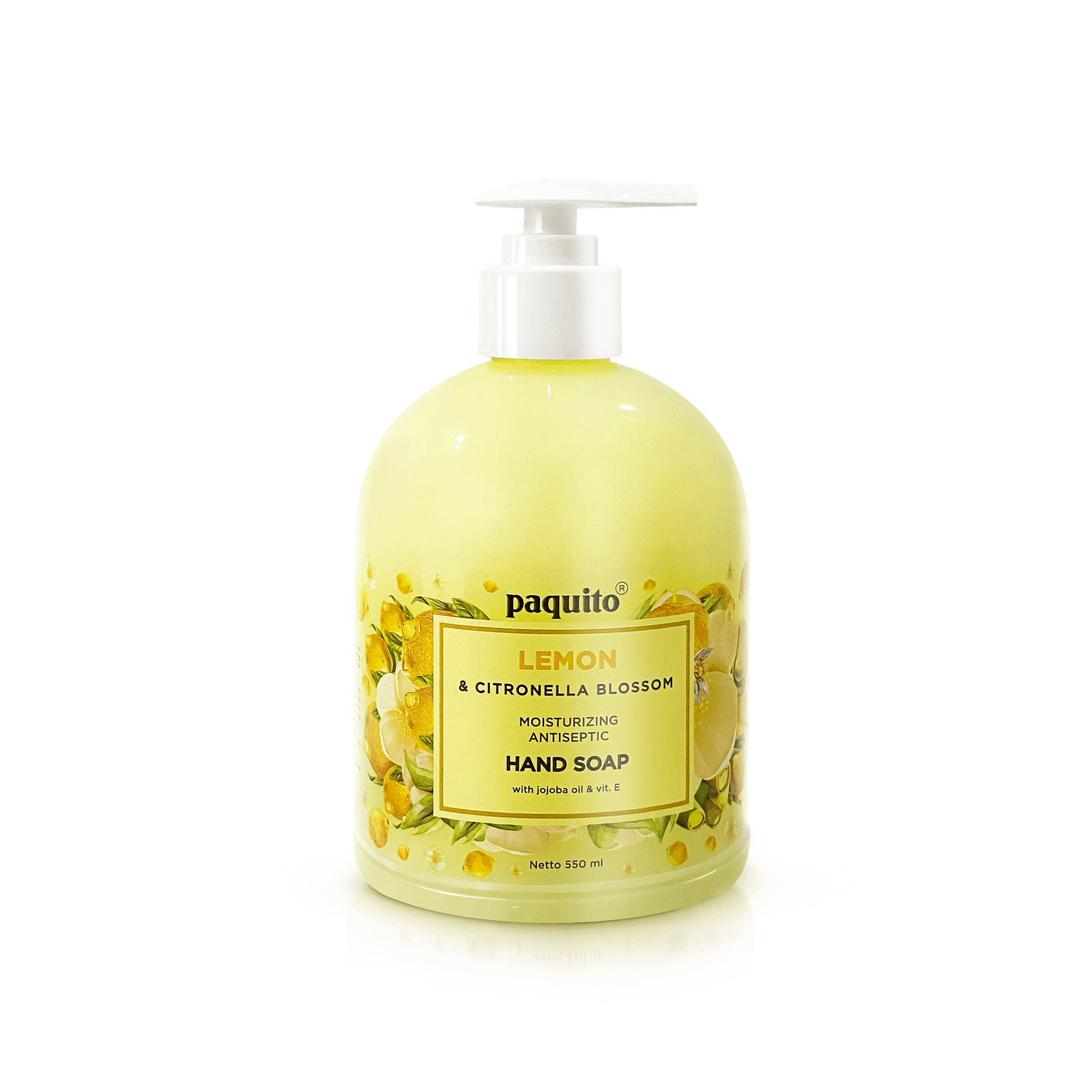 Paquito Antiseptic Hand Soap Lemon & Citronella Blossom - Image 3